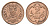 Австрия 2 геллера 1907 Франц Иосиф I (1848-1916) KM 2801 бронза 66-429
