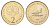 Македония 2 денара 1995 50 лет ФАО, серый цвет KM 6a медь цинк никель UNC 4699-143