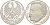ФРГ 5 марок 1975 J, 50 лет со дня смерти Фридриха Эберта J. 416, KM 141 серебро PROOF 1087-3-15