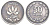Израиль 50 прут 1949 JE 5709 KM 13.1 медно-никель 4148-417