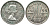 Австралия 3 пенса 1955 m, Елизавета II (1952-2022) KM 57 серебро 71-446