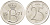 БЕЛЬГИЯ 25 САНТИМОВ 1971 BELGIQUE KM 153.1 медно-никель UNC 3996-1123