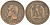 Франция 10 сантимов 1855 A, Наполеон III (1852-1870) KM 771.1, Le Franc 133,19 бронза 38-1041