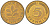 ФРГ 5 ПФЕННИГОВ 1979 G KM 107, J. 382 сталь плакированная латунью 4181-964
