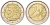 Италия 2 евро 2003 Данте Алигьери KM 217 биметалл 4148-655