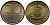 ГДР 20 пфеннигов 1974 А KM 11 латунь UNC 4681-412