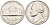 США 5 ЦЕНТОВ 1973 ДЖЕФЕРСОН KM А192 медно-никель 4546-1143