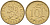 ФИНЛЯНДИЯ 10 ПЕННИ 1963 S KM 46 алюминиевая бронза 192-254