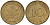 ФРГ 10 пфеннигов 1977 J KM 108, J.383 сталь плакированная латунью 4681-1137