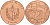 Куба 1 песо 1993 200 лет со дня рождения Авраама Линкольна KM 509 медь UNC M29-04