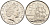 Новая Зеландия 50 центов 2006 Елизавета II (1952-2022), парусник Индевор KM 119а никелированная сталь 4579-1042