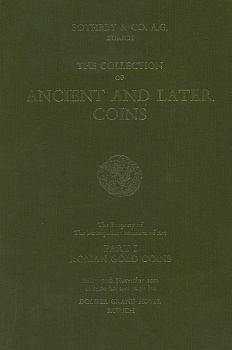 Sotheby & co Аукционный каталог. Коллекция древних и более поздних монет. Часть 1: римские золотые монеты. 10 ноября 1972 Sotheby & co, the collection of ancient and later coins, part 1 roman gold coins, 345 лотов + 7 таблиц 00-01-08-06