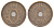 Дания 5 эре 1927 N, Кристиан X (1912-1947) KM 828 бронза 4654-733