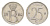 Бельгия 25 сантимов 1964 Belgie, Бодуэн I (1951-1993) KM 154 медно-никель 4169-729