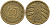 Германия 50 рентенпфеннигов 1924 A KM 34, J. 310 алюминиевая бронза 28-442