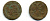 Россия деньга 1738 Анна Иоанновна (1730-1740) Биткин 365 медь 29-432