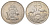 Багамские Острова (Багамы) 2 доллара 1974 KM 66 медно-никель BU 1531-223