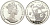 Гибралтар 1 крона 1999 II мировая война, Операция «Манна» KM 845a серебро  PROOF  1091-3-21