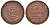 Россия 1 копейка 1911 СПБ, Николай II (1894-1917) KM 9.2, Биткин 258 медь 51-2525