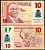 Нигерия 10 найра 2009 Алван Икоку, женщины, 7 цифр в номере Pick 39 a (2-2)  пластик  UNC (пресс) 7199-13-2