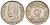 ЕГИПЕТ 5 МИЛЛИМОВ 1938 ФАРУК (1936-1952) KM 363 медно-никель 4566-542