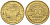 ФРАНЦИЯ 50 САНТИМОВ 1940 ТИП MORLON KM 894.1, LE FRANC 192.17 алюминиевая бронза 44-755