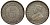 Стрейтс-Сетлментс 5 центов 1926 Георг V (1910-1936) КМ 36 серебро 53-551