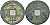 Китай 1 цянь (кэш) ND (976-984) Империя Сун (960-1279), северная сун (960-1127), Тай-цзун (976-997), вес 3,2 гр, диаметр 25 мм Hartill 16.16, FD 864, Schjoth 460 бронза AUC1-3-35