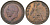 Великобритания 1/2 пенни 1933 Георг V (1910-1936) KM 837, Spink 4058 бронза 4163-1033