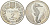 Украина 2 гривны 2003 Флора и фауна - Морской конек KM 168 нейзильбер BU 4574-114