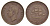 ЮАР 1/2 пенни 1943 KM 24 бронза 4546-617