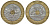 Франция 20 франков 1992 Мон-Сен-Мишель KM 1008.2, Le Franc 403.2 триметалл 4123-643