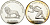 Конго 10 франков 2000 XXVII олимпийские игры в Сиднее, бег серебро PROOF 04-319-32