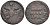 РОССИЯ ПОЛУШКА 1741 ИОАНН АНТОНОВИЧ (1740-1741), Биткин 46 R1, КОРОНА МАЛАЯ, ВАРИАНТ 2.А.а KM 187 медь 155-446