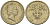 Великобритания 1 фунт 1985 Елизавета II (1952-2022) KM 941, Spink 4331 никель латунь 81-1015