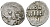 ВЕЛИКОЕ КНЯЖЕСТВО МОСКОВСКОЕ ДЕНГА 1535 - 1547 ИВАН IV ВАСИЛЬЕВИЧ, МОСКОВСКИЙ МОНЕТНЫЙ ДВОР, 0,34 ГР ГиК №43 серебро 262-764