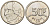 БЕЛЬГИЯ 50 ФРАНКОВ 1989 BELGIE, БОДУЭН I (1951-1993) KM 169 никель 4384-142