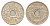 Тунис 25 сантимов 1920 A KM 244 никель латунь UNC 1526-412