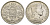 Латвия 5 латов 1929 девушка KM 9 серебро 443-924
