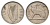 Ирландия 3 пенса 1956 заяц KM 12a медно-никель 4682-542