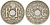 ФРАНЦИЯ 25 САНТИМОВ 1926 KM 867а медно-никель 4402-827