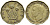 Великобритания 3 пенса 1941 Георг VI (1936-1952) KM 849, Spink 4112 никель латунь 4395-1143
