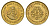ЮАР 1/2 цента 1961 Ян ван Рибек KM 56 латунь UNC 4693-217
