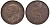 Великобритания 1 пенни 1935 Георг V (1910-1936) KM 838, Spink 4055 бронза 4131-424