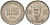 Южная Корея 100 вон 1972 Ли Сунсин, корейский флотоводец KM 9 медно-никель 4141-121