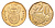 ЮАР 20 центов 2003 герб, цветок протея KM 327 сталь плакированная бронзой UNC 4687-554