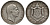 Албания 1 франга ари 1937 R, Ахмет Зогу I (1928-1939) KM 16 серебро 441-1614