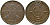 Швеция 1/2 скиллинга 1825 Карл XIV Юхан (1818-1844) KM 596 медь 4680-142