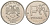 Россия 1 рубль 2014 ММД, графическое обозначение рубля KM 1512 медь никель цинк UNC 4594-159