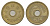Япония 5 йен 1961 Yr. 36, Хирохито (1926-1989) Y 72a латунь 4620-352